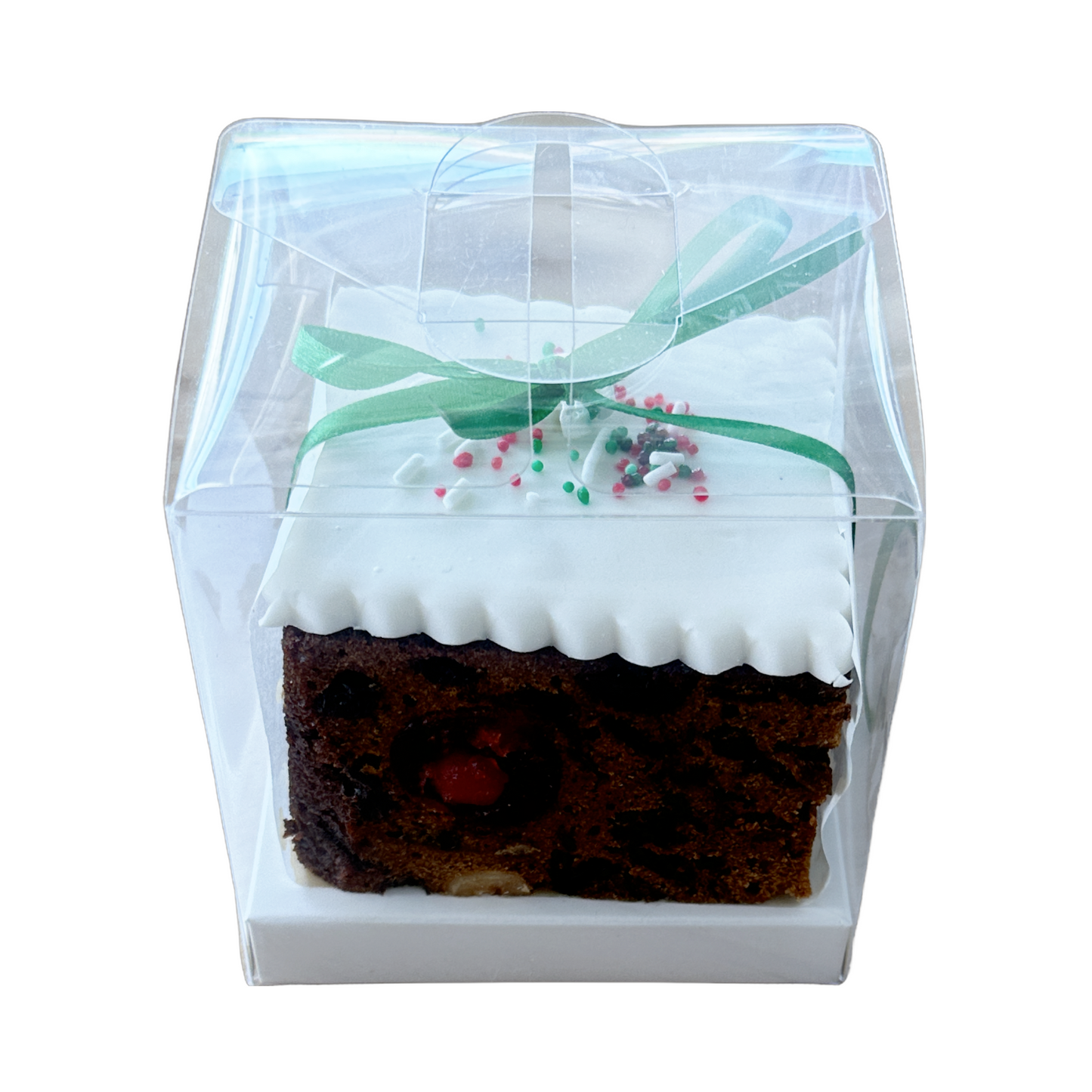 Individual Christmas Cake