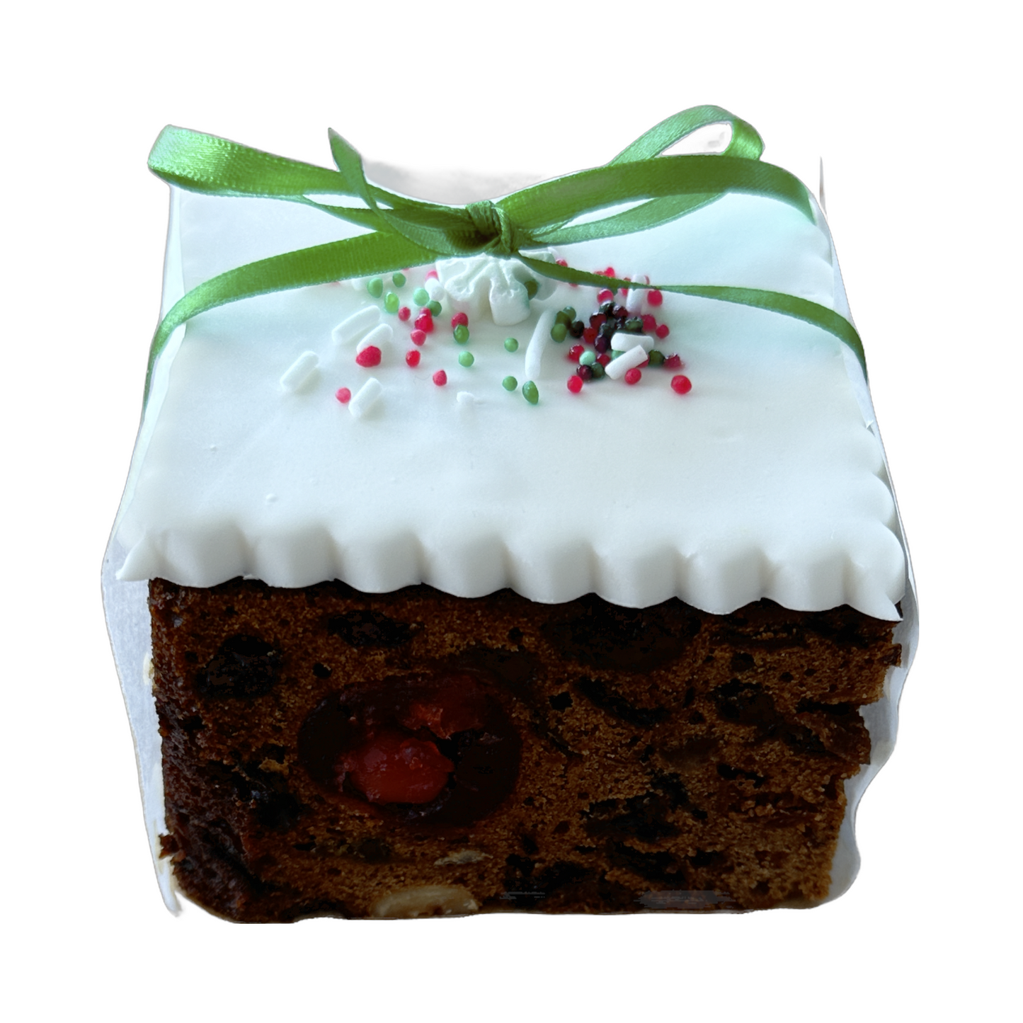 Individual Christmas Cake