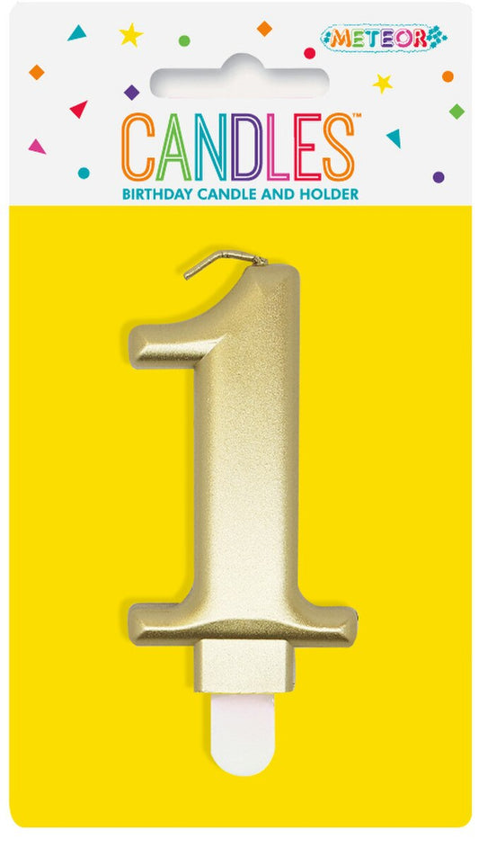 Gold Metalic Candles
