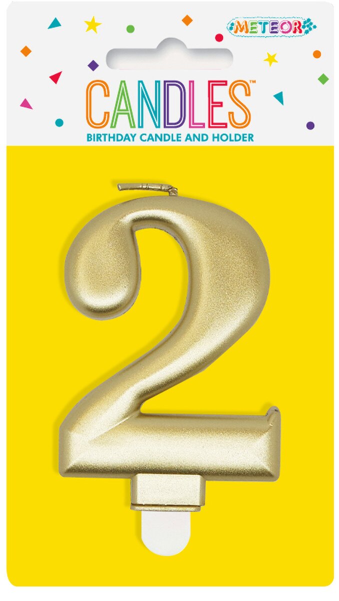 Gold Metalic Candles