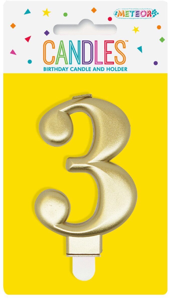 Gold Metalic Candles