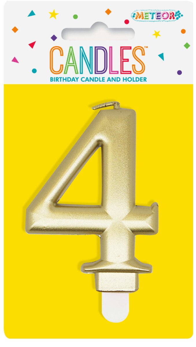 Gold Metalic Candles