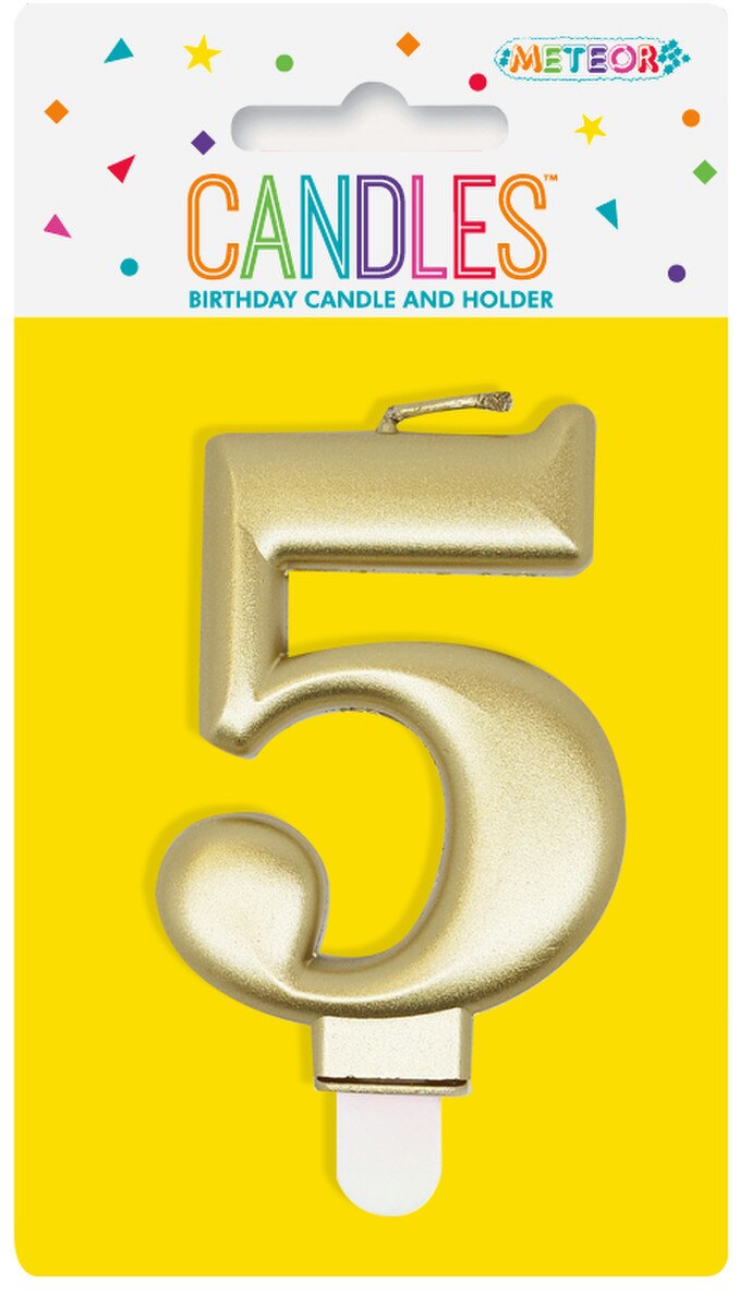 Gold Metalic Candles