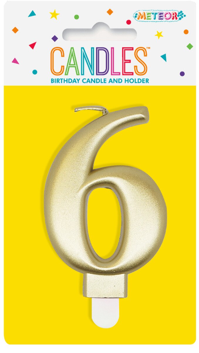 Gold Metalic Candles