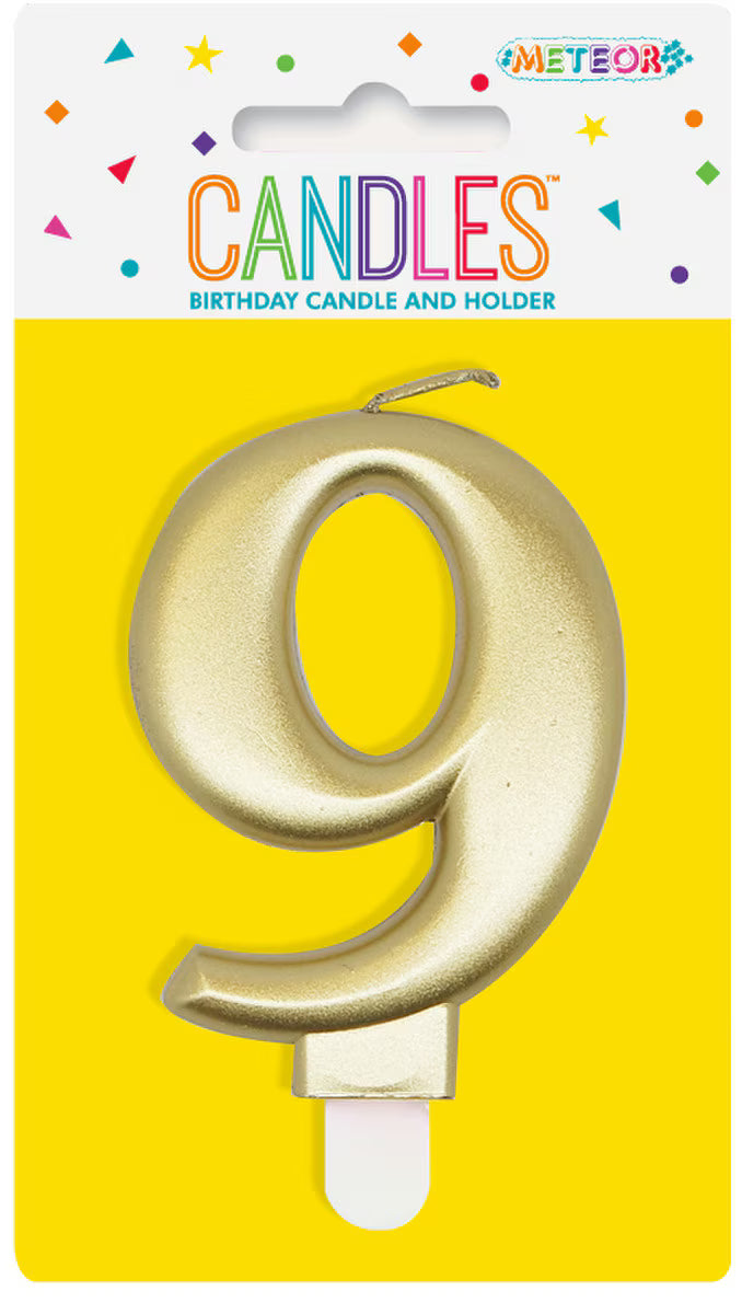 Gold Metalic Candles