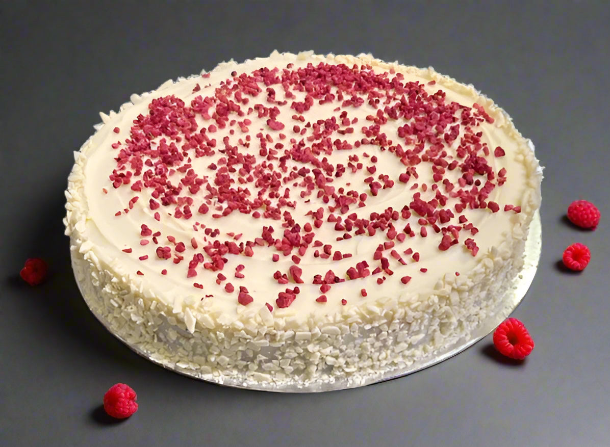 Raspberry and White Chocolate Cheesecake