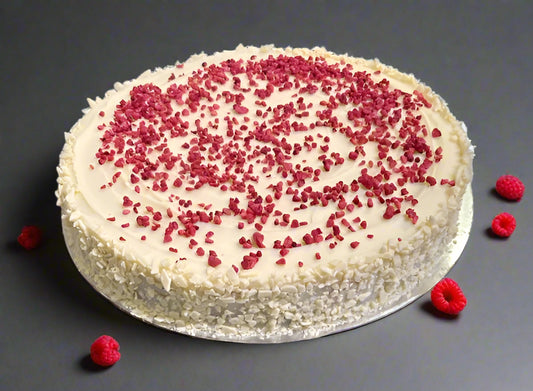 Raspberry and White Chocolate Cheesecake