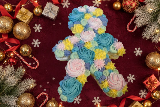 Christmas Ginger Bread Man Cake
