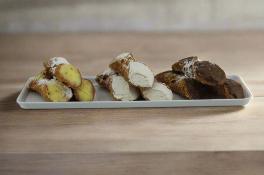 Christmas Cannoli Shell with Large Cannoli