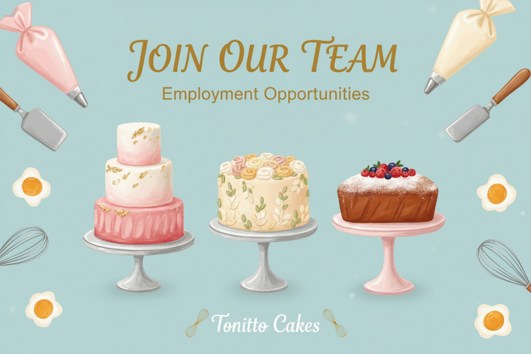 Employment-Opportunities Tonitto Cakes