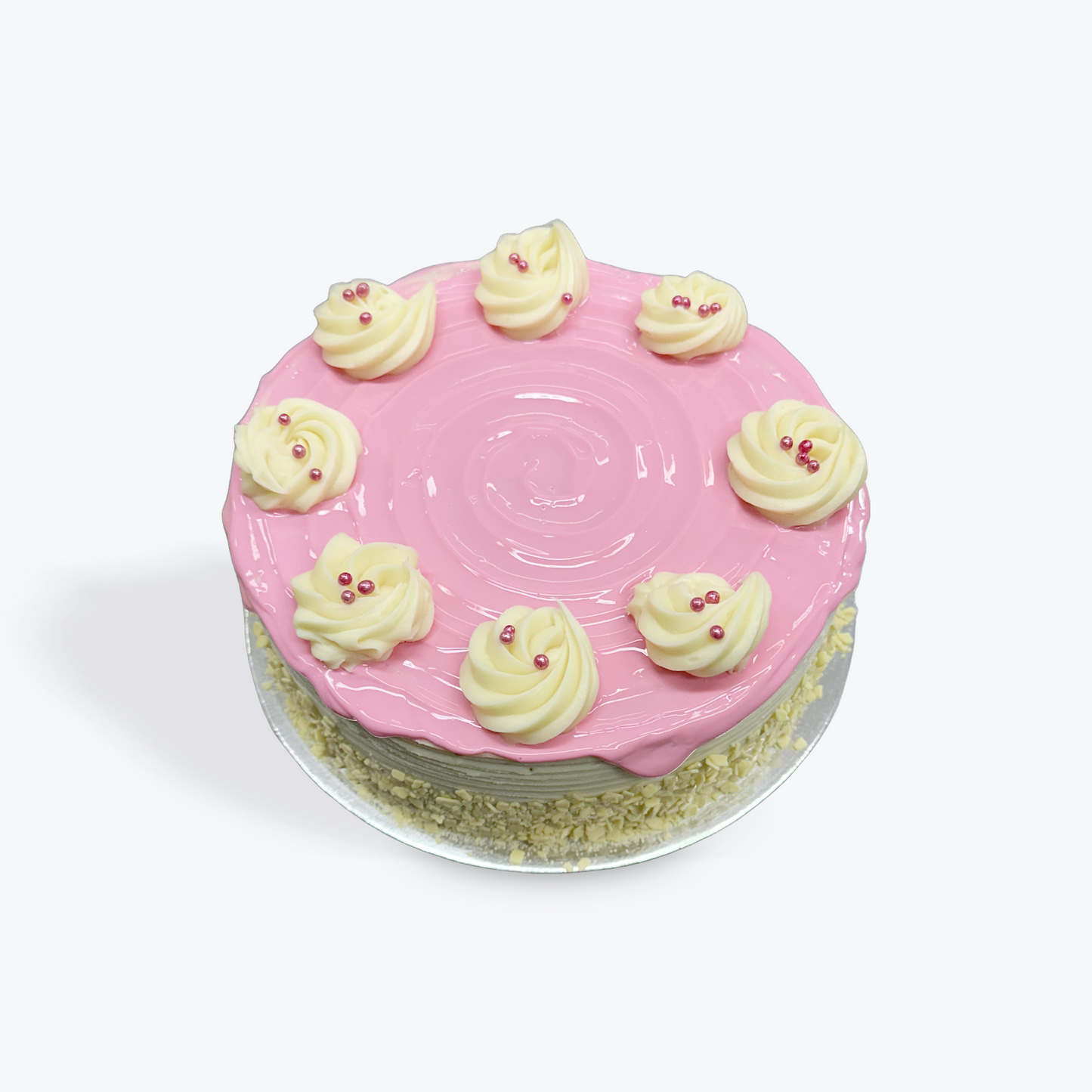 Strawberry Swirl Mud Cake