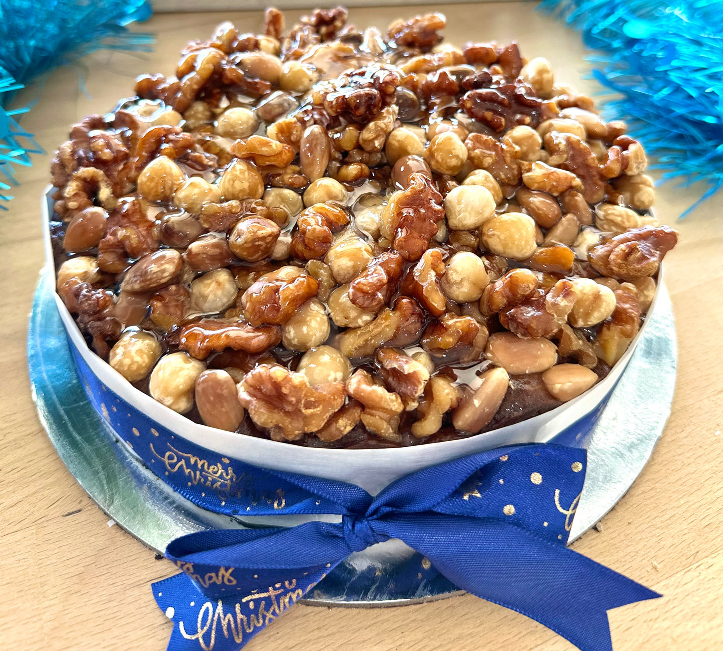 Christmas Cake with Nuts